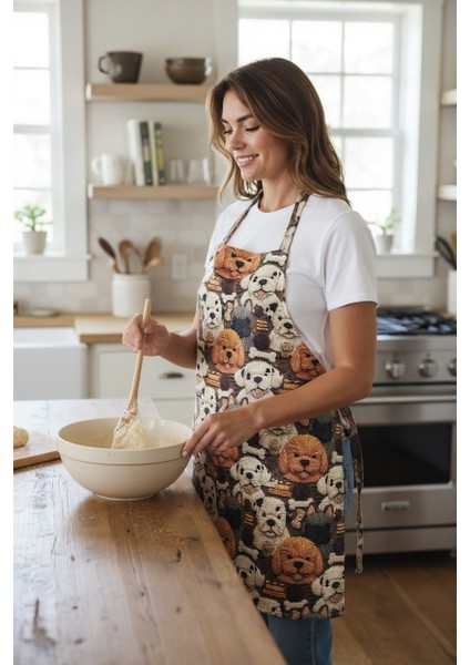 Unisex Mutfak Önlüğü Aşçı Önlüğü