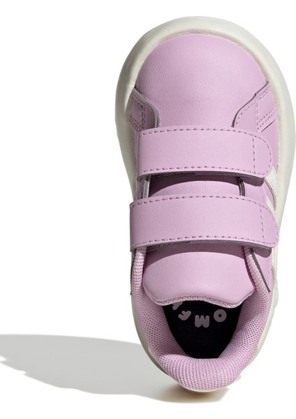 Pembe - Beyaz Bebek Yürüyüş Ayakkabısı JR5104-GRAND Court 2.0 Cf I