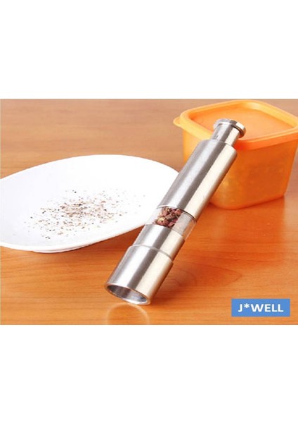 Baharat Değirmeni Paslanmaz Çelik + 3’lü Süzgeçli Huni - 2’li Set – Hızlı ve Kolay F4G5H6 fiyatları