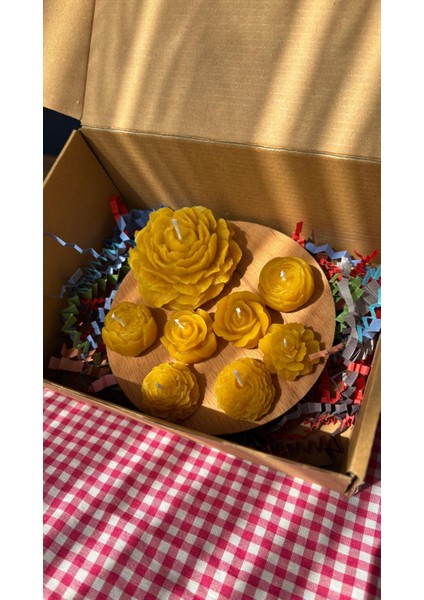 Balmumu Çiçek Seti Mum fiyatları