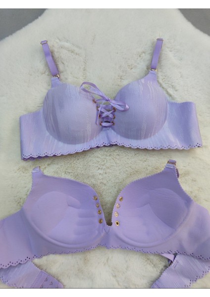 Lazer Kesim Dikişsiz Sütyen, Dolgulu Iz Yapmaz Balensiz Önden Bağalama Detaylı Sütyen