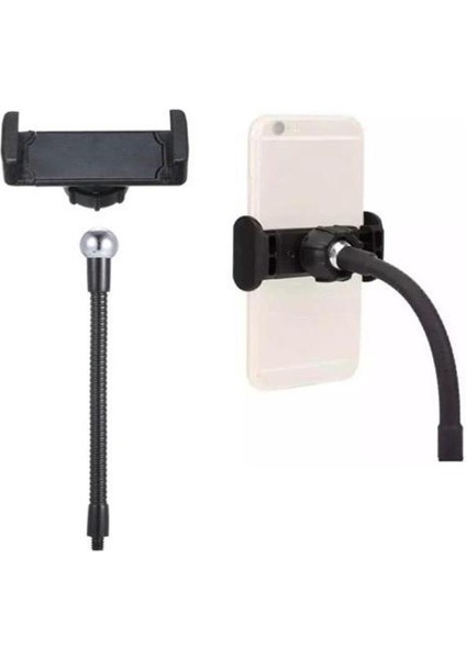 360 Rotation Akrobat Telefon Tutucu Ring Light Için Yedek Telefon Tutucu Aparat