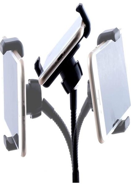 360 Rotation Akrobat Telefon Tutucu Ring Light Için Yedek Telefon Tutucu Aparat modelleri