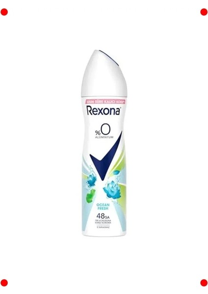 Kadın Sprey Deodorant Okyanus Ferahlığı 150 ml