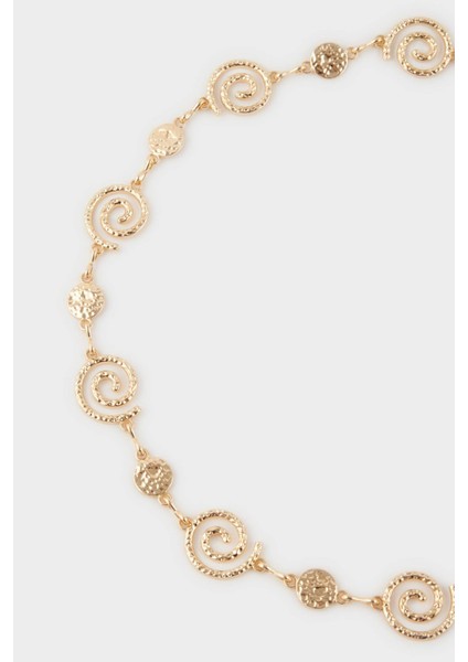 Kadın Gold Sarmal Temalı Metal KEMER G3687AXNS fiyatları