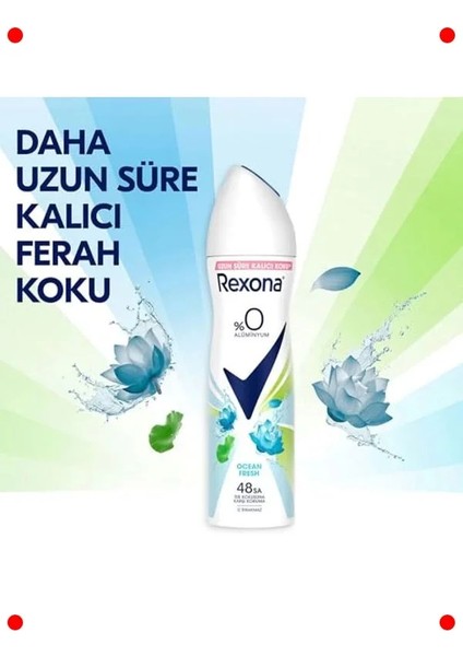 Kadın Sprey Deodorant Okyanus Ferahlığı 150 ml modelleri