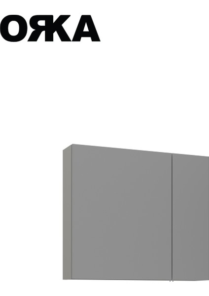 Barı 80 cm Mat Kaşmir Banyo Dolabı Takımı (Ayna + Lavabo Dahil, Suya Dayanıklı Mdflam) modelleri