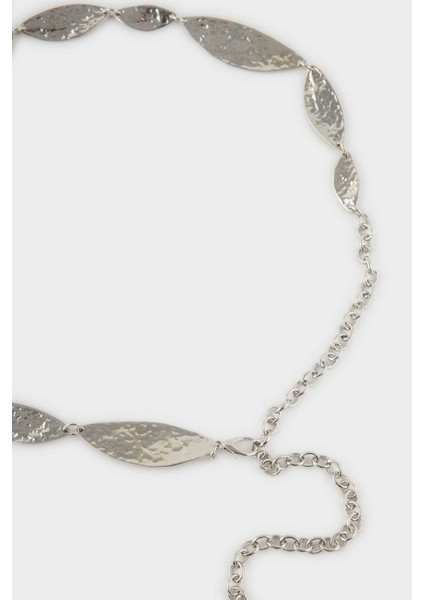 Kadın Silver Parlak Desenli Metal Kemer G3681AXNS modelleri