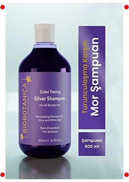 Turunculaşma Karşıtı Mor Şampuan 500 ml