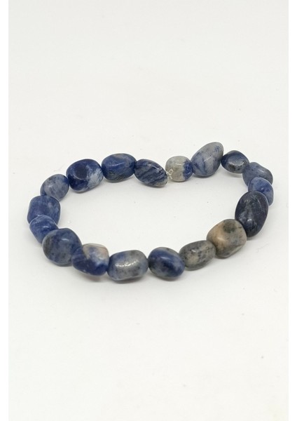 Sodalit Doğal Taşlı Bileklik