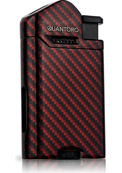 Metal Perde Jet Çakmak Red Carbon