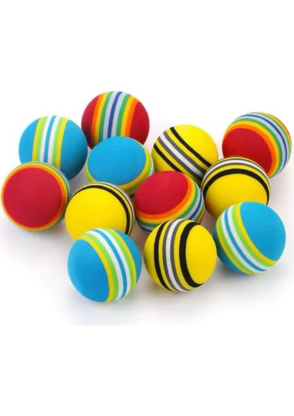 Renkli Sünger Top Seti – 3'lü Paket