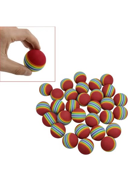 Renkli Sünger Top Seti – 3'lü Paket