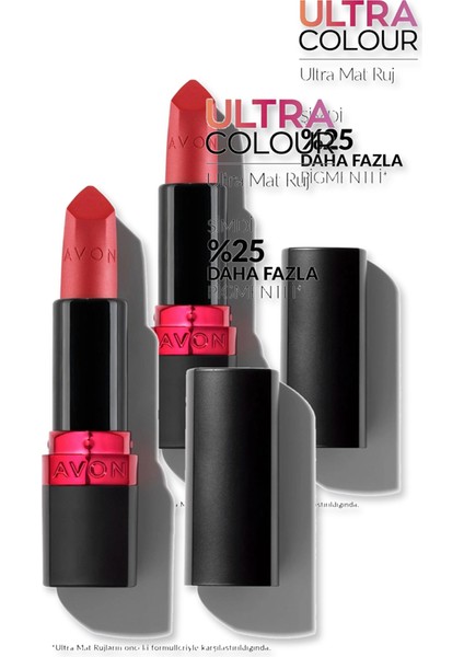 Ultra Mat Ruj - Coral Fever Ikili Set