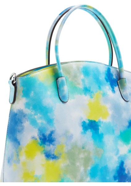 Desenli Shopper Çanta