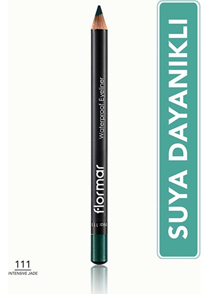 Dayanıklı ve Yoğun Pigmentli Mat Göz Kalemi 111 Intensive Jade