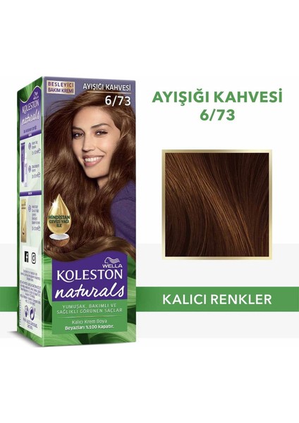 Wella Koleston Naturals Saç Boyası 6/73 Ayışığı Kahvesi