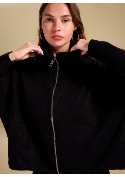 Siyah Kadın Hırka PBF5WL-HRK5005 indirimleri