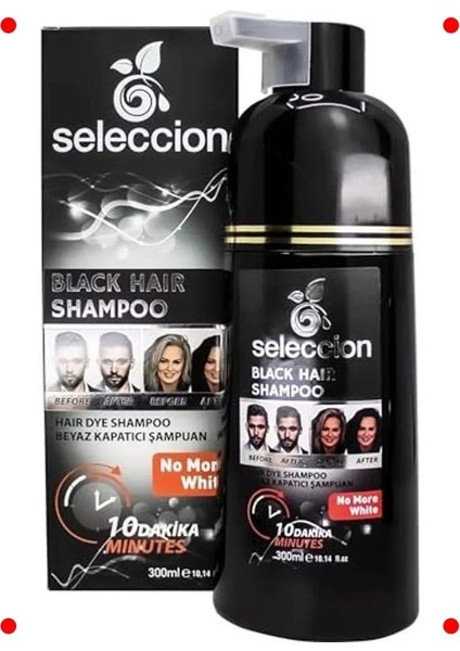 Siyah Saçlara Özel Bakım Şampuanı 300 ml
