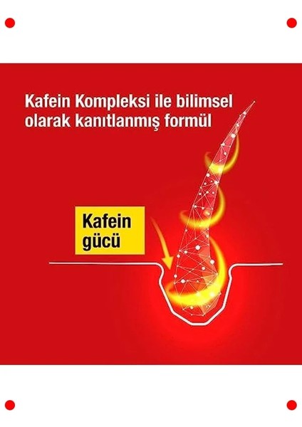 Kafeinli Şampuan - Saç Dökülmesini Azaltır 250 ml modelleri