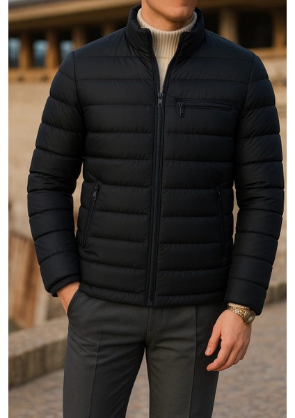 Erkek Kışlık Comfort Trend Günlük K.lacivert Şişme Mont fiyatları