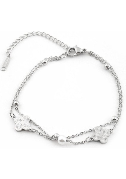 Çelik Bileklik Silver