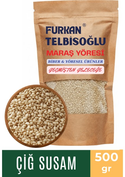 Çiğ Susam- ( Elenmiş, Katkısız,organik ) 500GR