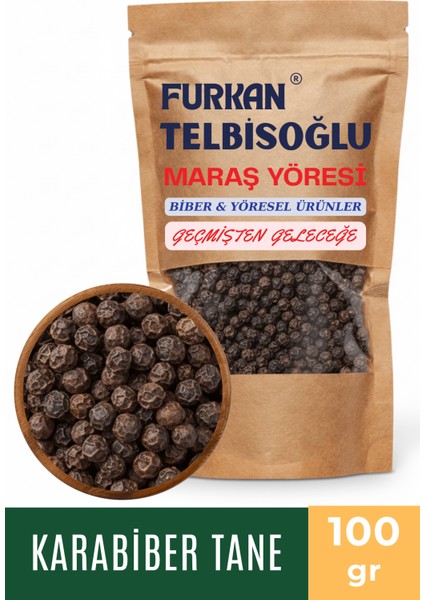 Karabiber Tane - (Yüksek Kalibre, Orgaik,doğal) 100GR