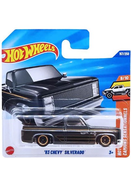 - '83 Chevy Silverado - Siyah (1/64) 2025 Case