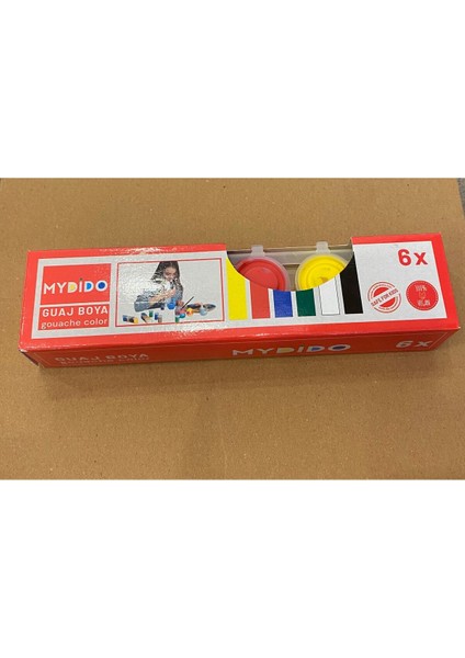 6 Lı Guaj Boya Seti AD54220