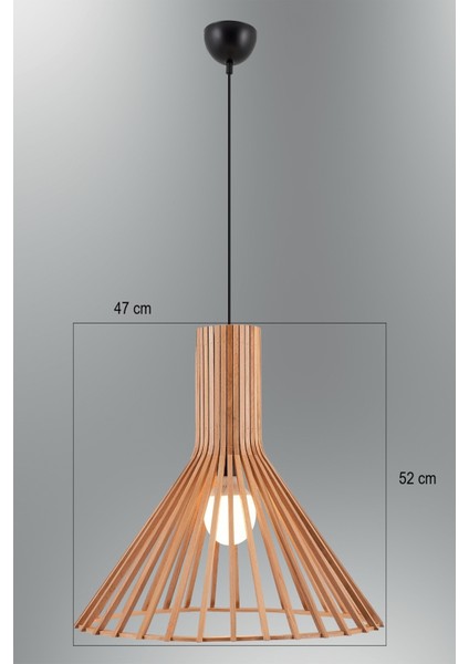 Portofino Yuvarlak Modern Klasik Rustik Retro Vintage Naturel Dekoratif Ahşap Çıtalı Sarkıt Avize fiyatları