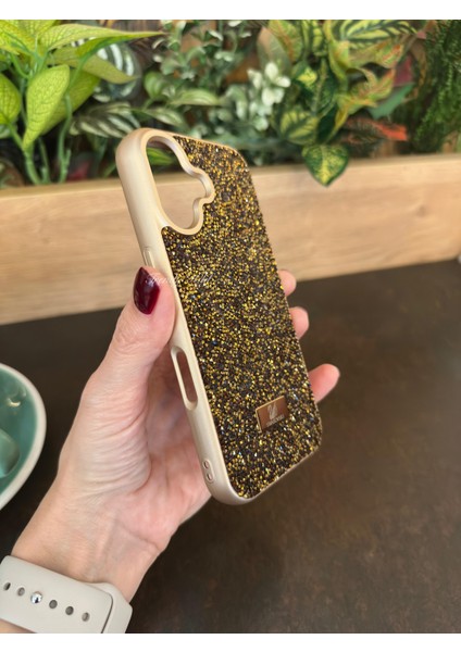 iPhone (16) Uyumlu Lüks Taşlı Kılıf fiyatları