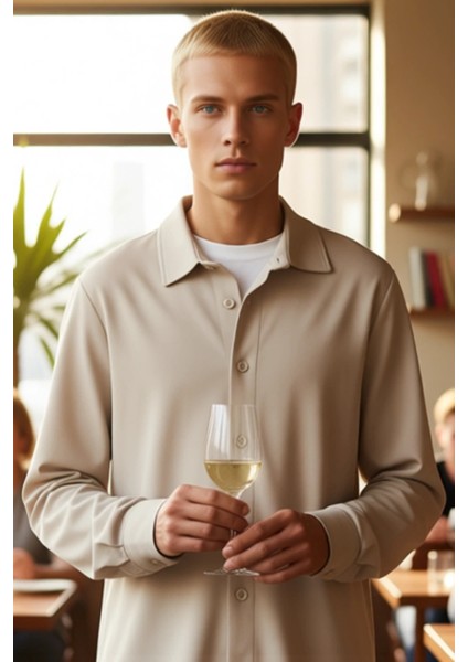 Erkek Regular Kesim Düz Desenli Kışlık Gömlek Fonksiyonel Dayanıklı Kaliteli Konforlu Spor fiyatları