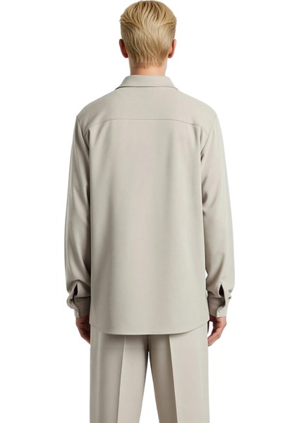 Erkek Regular Kesim Düz Desenli Kışlık Gömlek Fonksiyonel Dayanıklı Kaliteli Konforlu Spor indirimleri