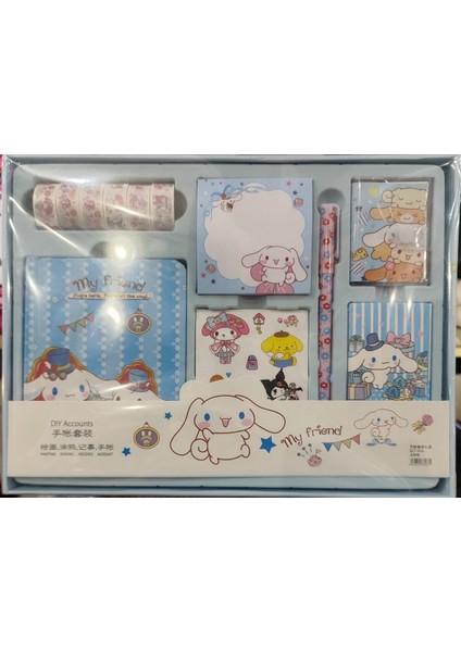 Cinnemorol Figürlü Okul Kırtasiye Hediyelik Set