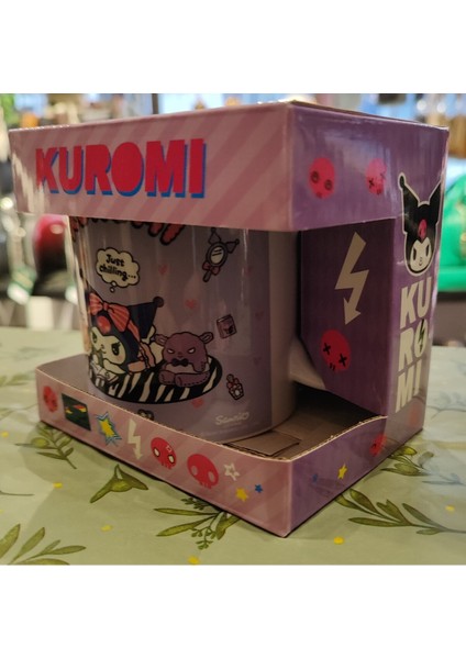 Kuromi Figürlü Porselen Kupa Bardak