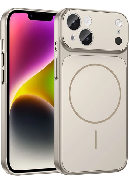 Apple iPhone 15 Kılıf Redclick M-Safe Şarj Özellikli Kamera Korumalı Formen Kapak