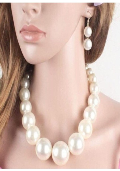 Vıntage Buyuk Incı Takı Setı fiyatları