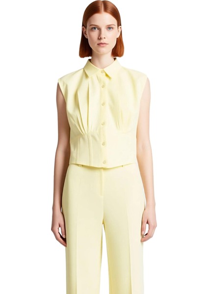 Kadın Crop Kesim Kolsuz Gömlek Modern ve Yaz Konforunu Birleştiriyor Fonksiyonel Dayanıklı fırsatları