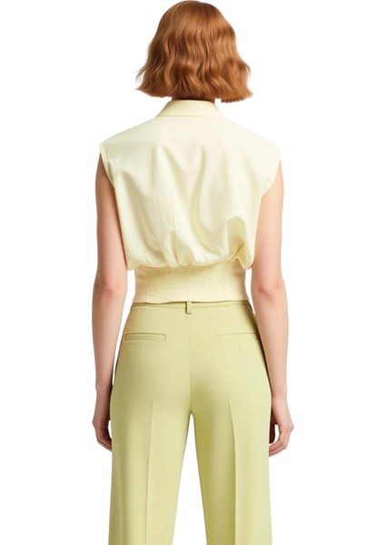 Kadın Crop Kesim Kolsuz Gömlek Modern ve Yaz Konforunu Birleştiriyor Fonksiyonel Dayanıklı indirimleri