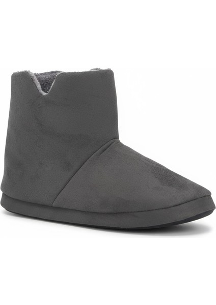 AUR312 Düz Renk Içi Peluşlu Erkek Panduf Ev Botu Ev Ayakkabısı fiyatları