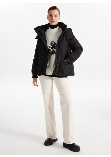 Siyah Kadın Mont F5WL-MNT0284 modelleri