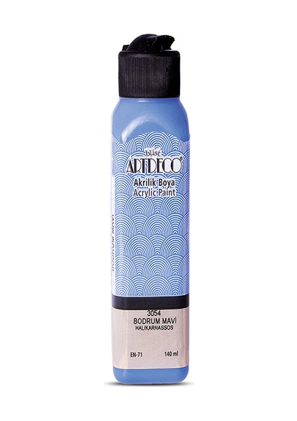 Artdeco Akrilik Boya 140 ml Bodrum Mavi 070R-3054