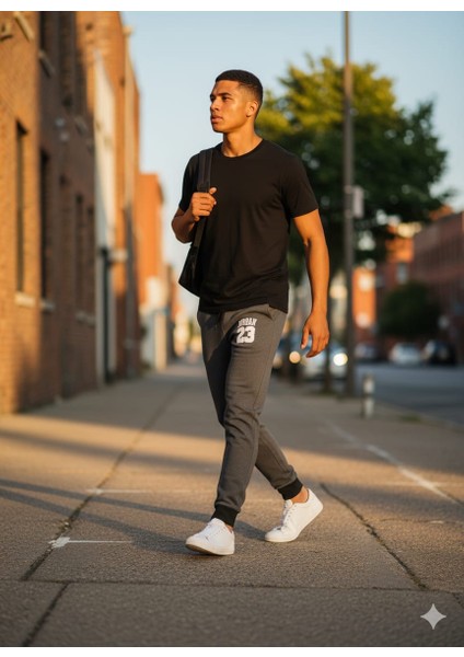 Siyah Erkek Eşofman Altı 4 fiyatları