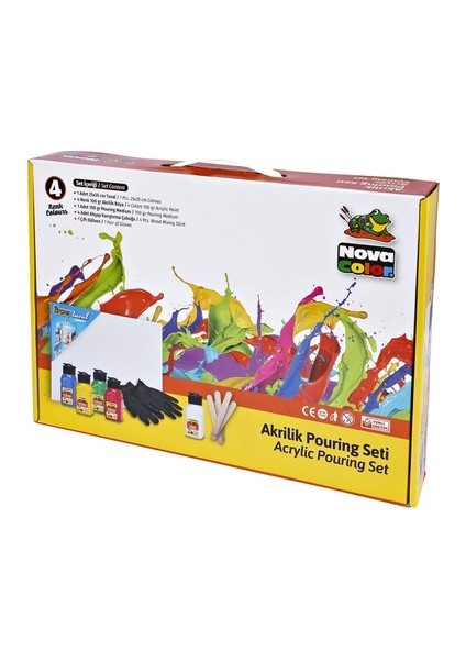 Nova Color Pouring Set Botanik NC-2509
