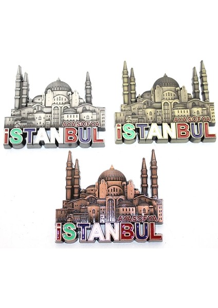 Istanbul Temalı Metal Magnet ALK3342