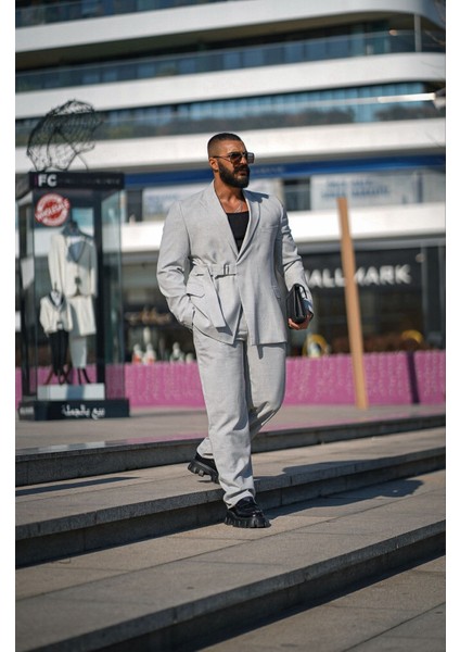 Kemerli Blazer Old Money Ceket