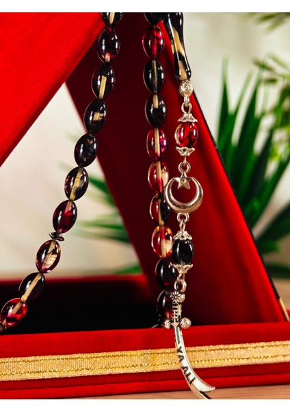 Ateş Kehribar Tesbih Sistem Püsgüllü Orjinal Ürün fiyatları