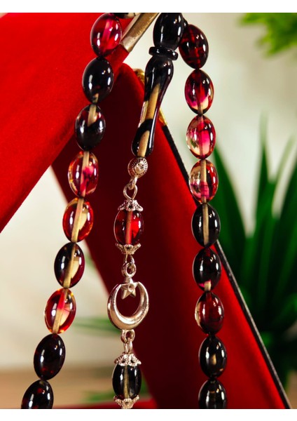 Ateş Kehribar Tesbih Sistem Püsgüllü Orjinal Ürün modelleri