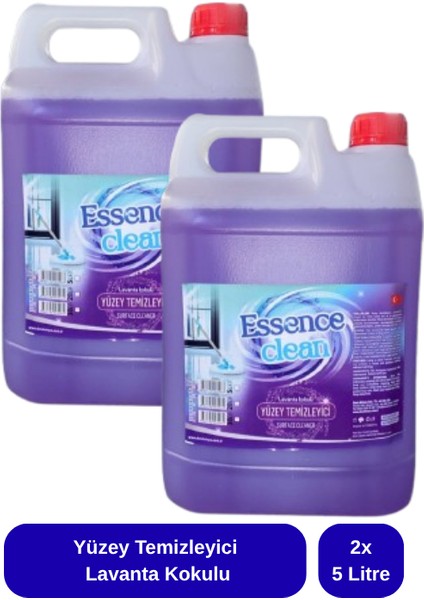 Yüzey Temizleyici Lavanta Kokulu 5 Litre x 2 Adet